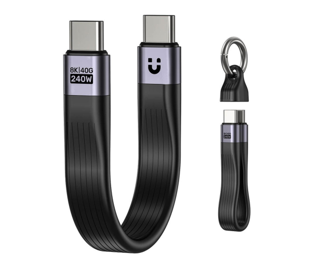 Unitek Brelok Keychain USB4 40Gb/s 240W PD 8K - 1529942 - zdjęcie